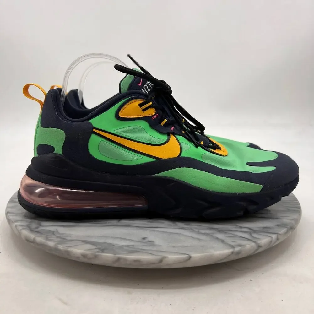 Nike Mens 9.5 Shoes Air Max 270 Electro Green React 2019 Sneakers A04971-300